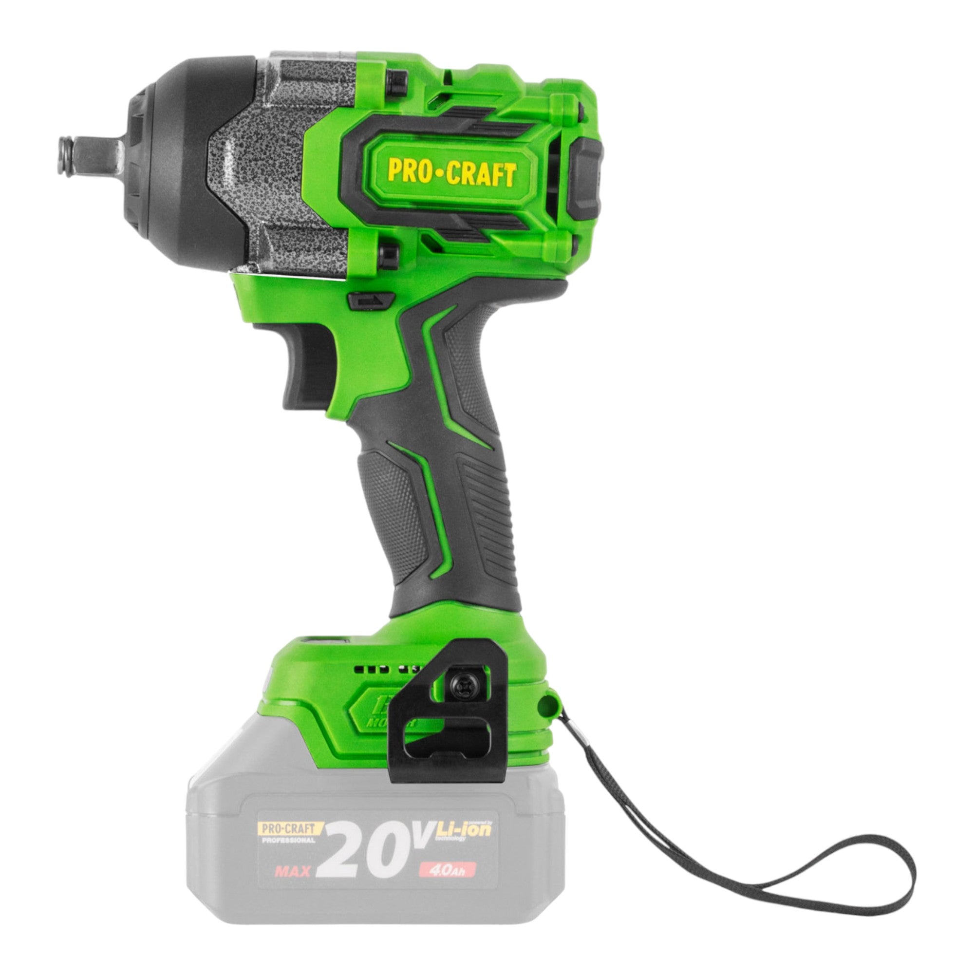 Procraft PWA36bb Akku Schlagschrauber 20 V 850 Nm 1 2 Brushless 1x Akku 4 0 Ah Ladegeraet RHINO Toolcase 1 - toolbrothers