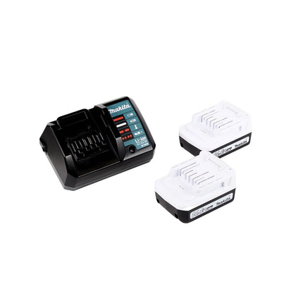 Makita DF 347 DWE 14.4V Li-ion Akku Bohrschrauber mit 2 x 1,5 Ah Akku und Ladegerät + Makita D-40216 Bit & Bohrer Set 17 tlg. im Kunststoffkoffer - Toolbrothers