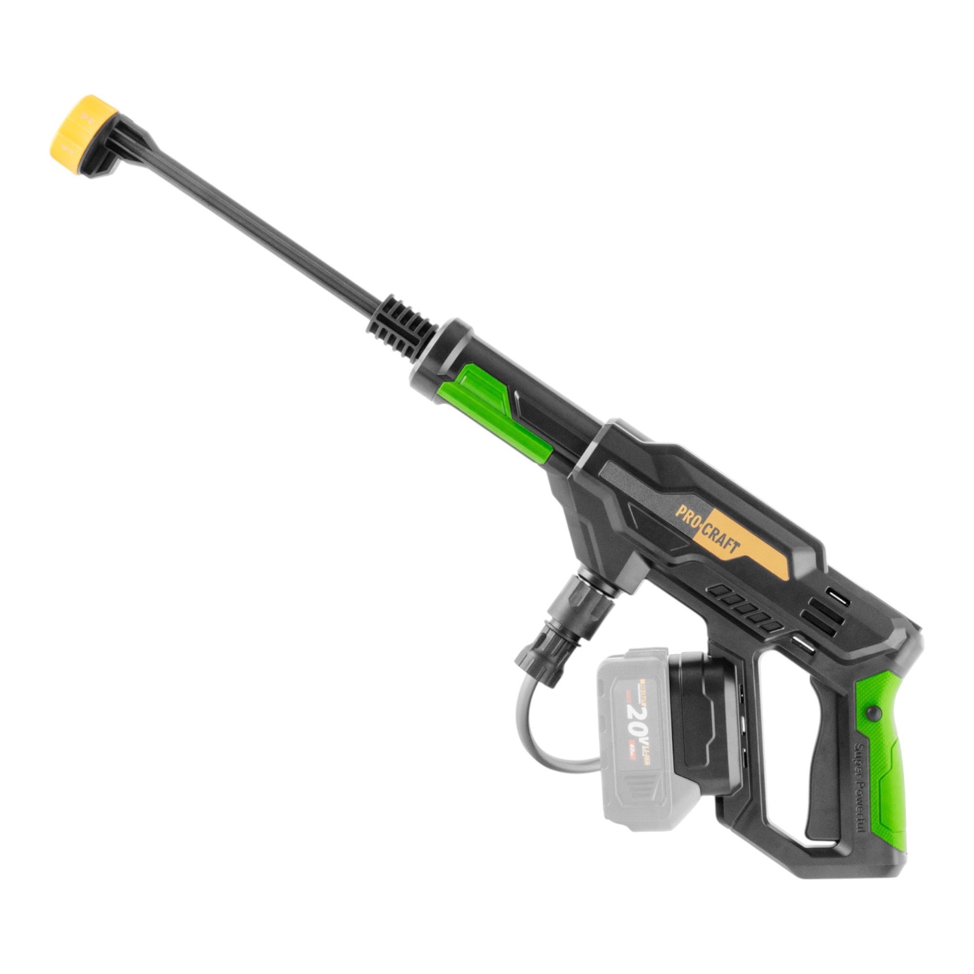 Procraft CW20bb Akku Hochdruckreiniger 20 V 30 bar 180 l h Brushless 1x Akku 4 0 Ah Koffer ohne Ladegeraet 1 - toolbrothers