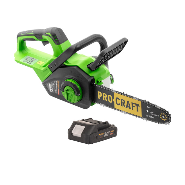 Procraft PKA38 Akku Kettensaege 20 V 304 mm Brushless 1x Akku 2 0 Ah ohne Ladegeraet 0 - toolbrothers