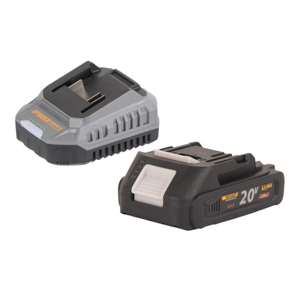 Procraft PKA38 Akku Kettensaege 20 V 304 mm Brushless 1x Akku 2 0 Ah Ladegeraet 3 - toolbrothers