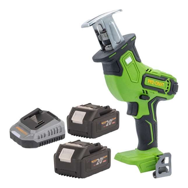 Procraft PSS30bb Akku Saebelsaege 20 V Brushless 2x Akku 4 0 Ah Ladegeraet 0 - toolbrothers