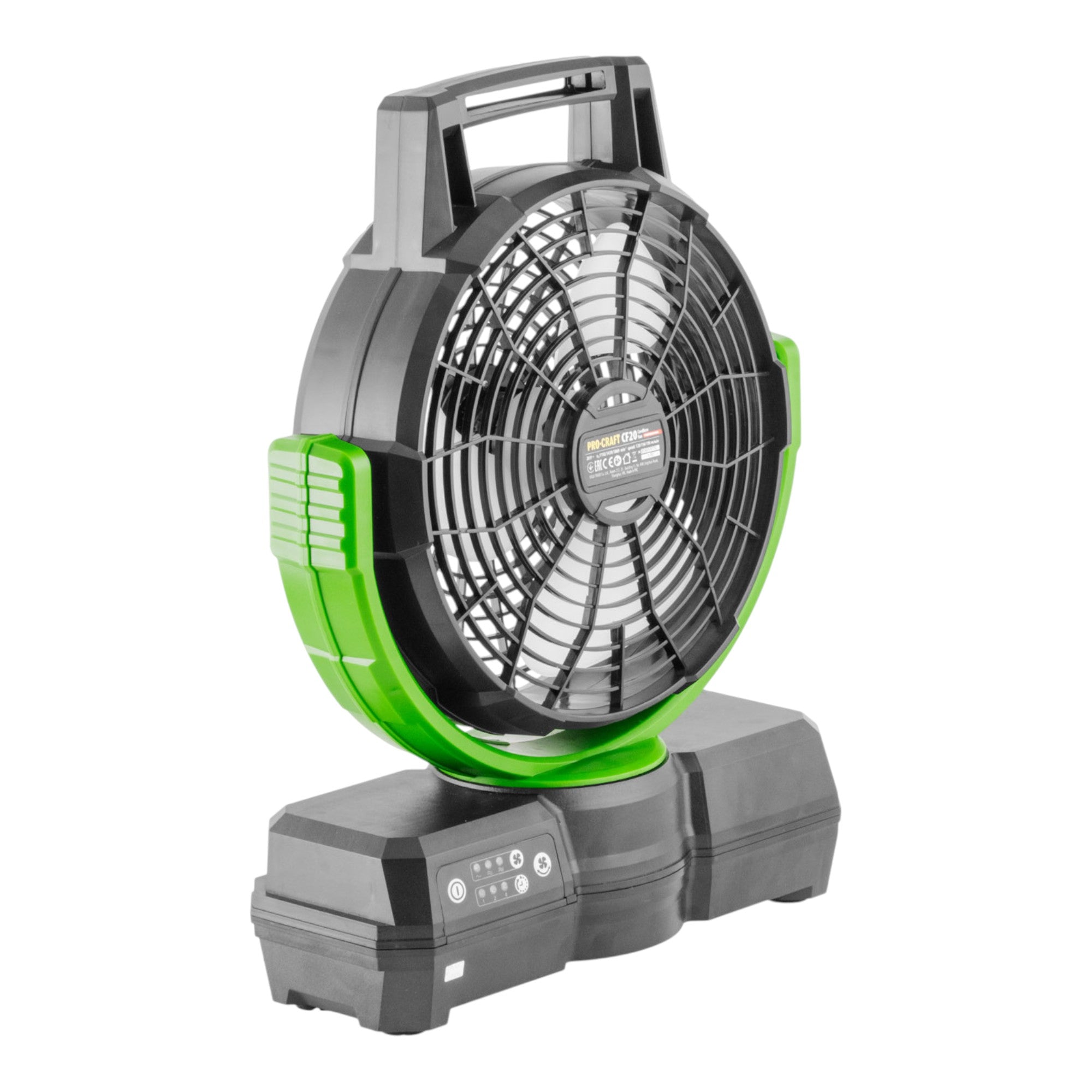 Procraft CF20bb Akku Ventilator 20 V 235 mm 1x Akku 2 0 Ah ohne Ladegeraet 4 - toolbrothers