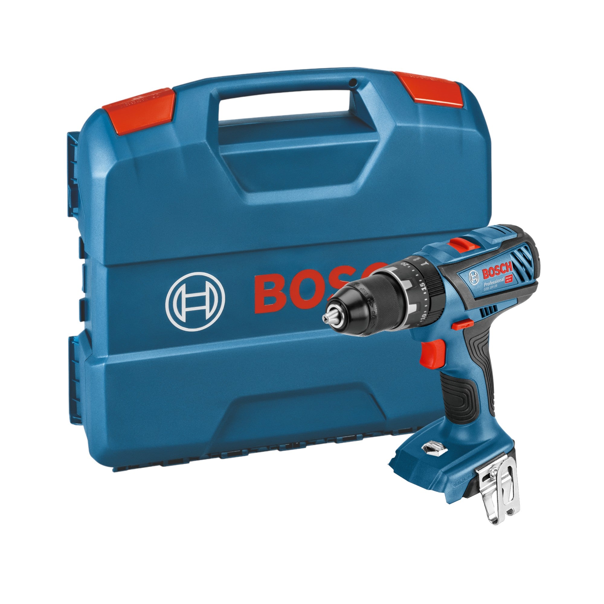 Bosch GSB 18V 28 Professional Akku Schlagbohrschrauber 18 V 63 Nm 1x ProCore Akku 4 0 Ah Ladegeraet L Case 1 - toolbrothers