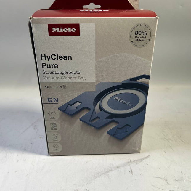 Miele HyClean Pure GN Staubsaugerbeutel 4 Stueck mit Filter 12421130 fuer Complete C2 C3 Classic C1 S8 S5 S2 Unvollstaendig 0 - toolbrothers