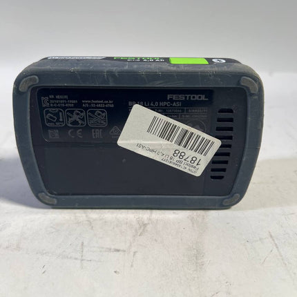 Festool BP 18 Li 4 0 HPC ASI Akkupack 18 V 4 0 Ah 4000 mAh HighPower Li Ion Akku 205034 Bluetooth mit Airstream Stark Gebraucht 3 - toolbrothers