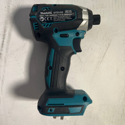 Makita DTD 153 Z Akku Schlagschrauber 18 V 170 Nm 1 4 Brushless Solo ohne Akku ohne Ladegeraet Leicht Gebraucht 1 - toolbrothers
