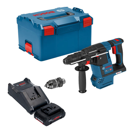 Bosch GBH 18V 26 F Professional Akku Bohrhammer 18 V 2 6 J SDS plus Brushless 1x ProCORE Akku 4 0 Ah Ladegeraet L Boxx 0 - toolbrothers