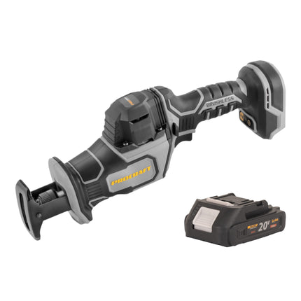 Procraft Industrial RS20Abb Recipro Saebelsaege 20 V Brushless 1x Akku 2 0 Ah ohne Ladegeraet 0 - toolbrothers