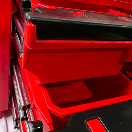 Qbrick System PRO Drawer 3 Toolbox 2 0 Expert RED ULTRA HD Werkzeugkoffer 450 x 310 x 244 mm 13 5 l stapelbar IP54 mit 3 Schubladen Beschaedigt 3 - toolbrothers