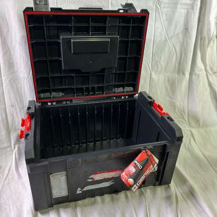 Qbrick System PRO Toolbox stapelbar 450 x 334 x 240 mm 19 l IP54 alte Version Gebraucht 1 - toolbrothers