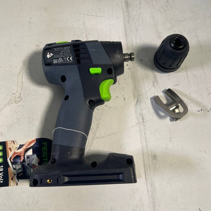 Festool TXS 18 Basic Akku Bohrschrauber 18 V 40 Nm Brushless 576894 Systainer ohne Akku ohne Ladegeraet Leicht Gebraucht 1 - toolbrothers