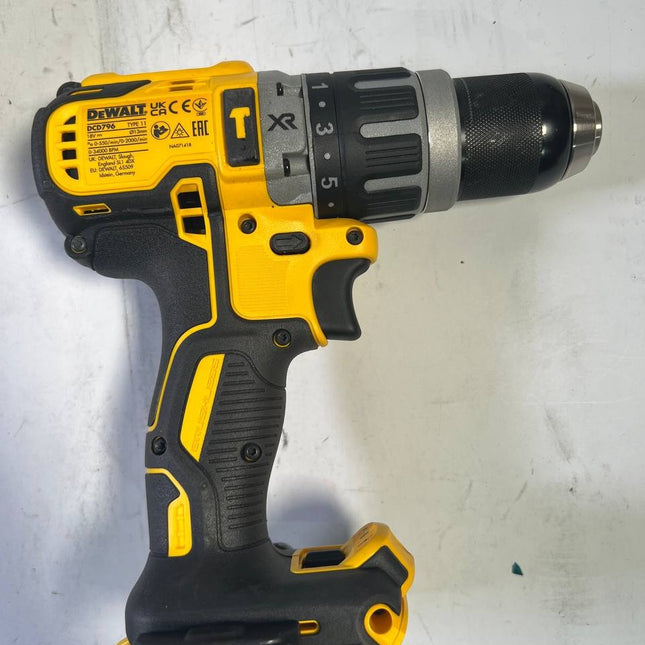 DeWalt DCD 796 NT Akku Schlagbohrschrauber 18 V 70 Nm Brushless TSTAK ohne Akku ohne Ladegeraet Reparaturgeraet 0 - toolbrothers