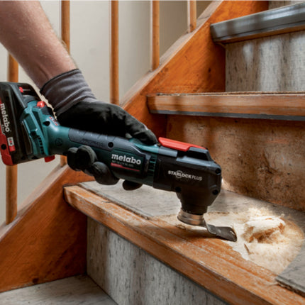 Metabo MT 18 LTX BL QSL Akku Multitool 18 V Brushless Starlock Plus 2x Akku 4 0 Ah Ladegeraet 3 - toolbrothers