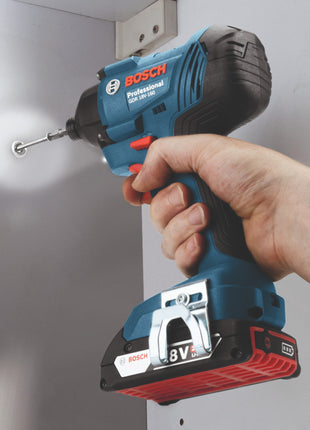 Bosch GDR 18V-160 Professional Akku Drehschlagschrauber 18 V 160 Nm 1/4" + 1x Akku 2,0 Ah + Ladegerät