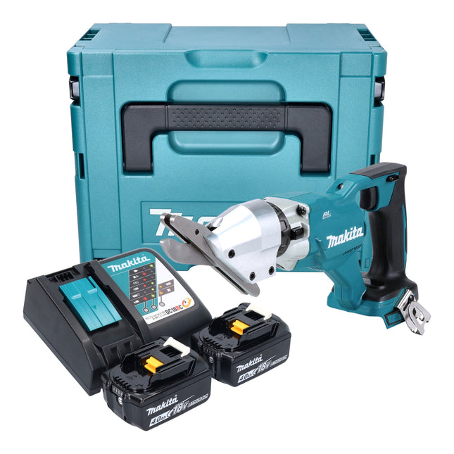 Makita DJS 800 RMJ Akku Faserzementschere 18 V Brushless 2x Akku 4 0 Ah Ladegeraet Makpac 0 - toolbrothers