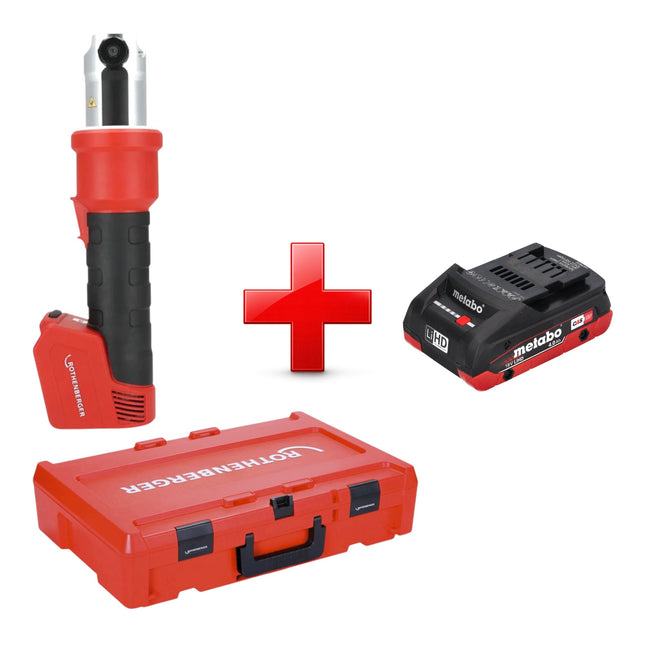Rothenberger ROMAX NANO Akku Pressmaschine 18 V 34 kN CAS 1x LiHD Akku 4 0 Ah Rocase ohne Ladegeraet 0 - toolbrothers