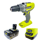 Ryobi R18PD3 0 Akku Schlagbohrschrauber 18 V 50 Nm 1x Akku 4 0 Ah Ladegeraet 0 - toolbrothers