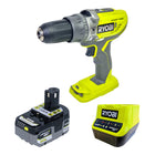 Ryobi R18PD3 0 Akku Schlagbohrschrauber 18 V 50 Nm 1x Akku 5 0 Ah Ladegeraet 0 - toolbrothers