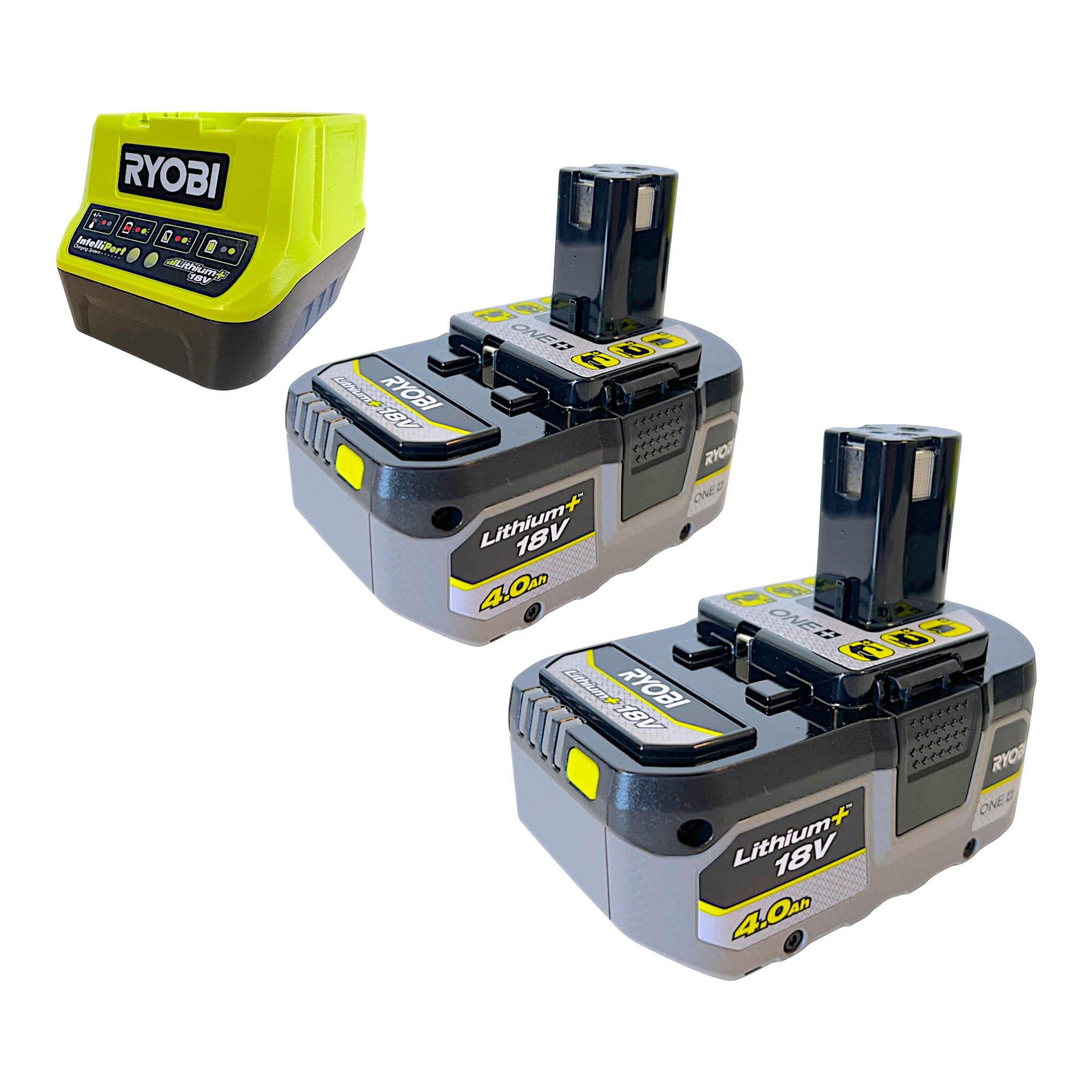 RYOBI R18JS 0 Akku Stichsaege 18 V 101 mm 2x Akku 4 0 Ah Ladegeraet 2 - toolbrothers