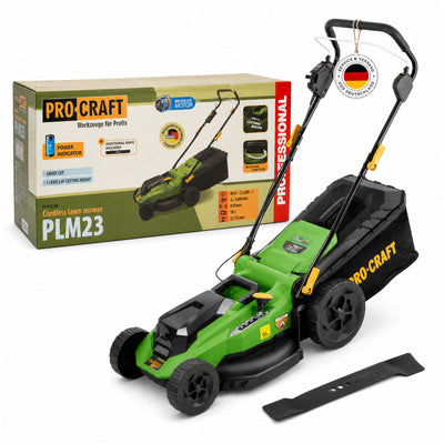 Procraft PLM23bb Akku Rasenmaeher 40 V 2x 20 V 430 mm Brushless Solo ohne Akku ohne Ladegeraet 0 - toolbrothers