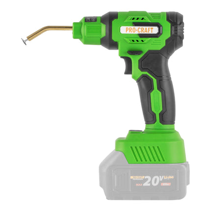 Procraft CS40 bb Akku Kunststoffschweissgeraet 20 V 600 C 0 7 1 1 A 1x Akku 2 0 Ah Ladegeraet Koffer 1 - toolbrothers