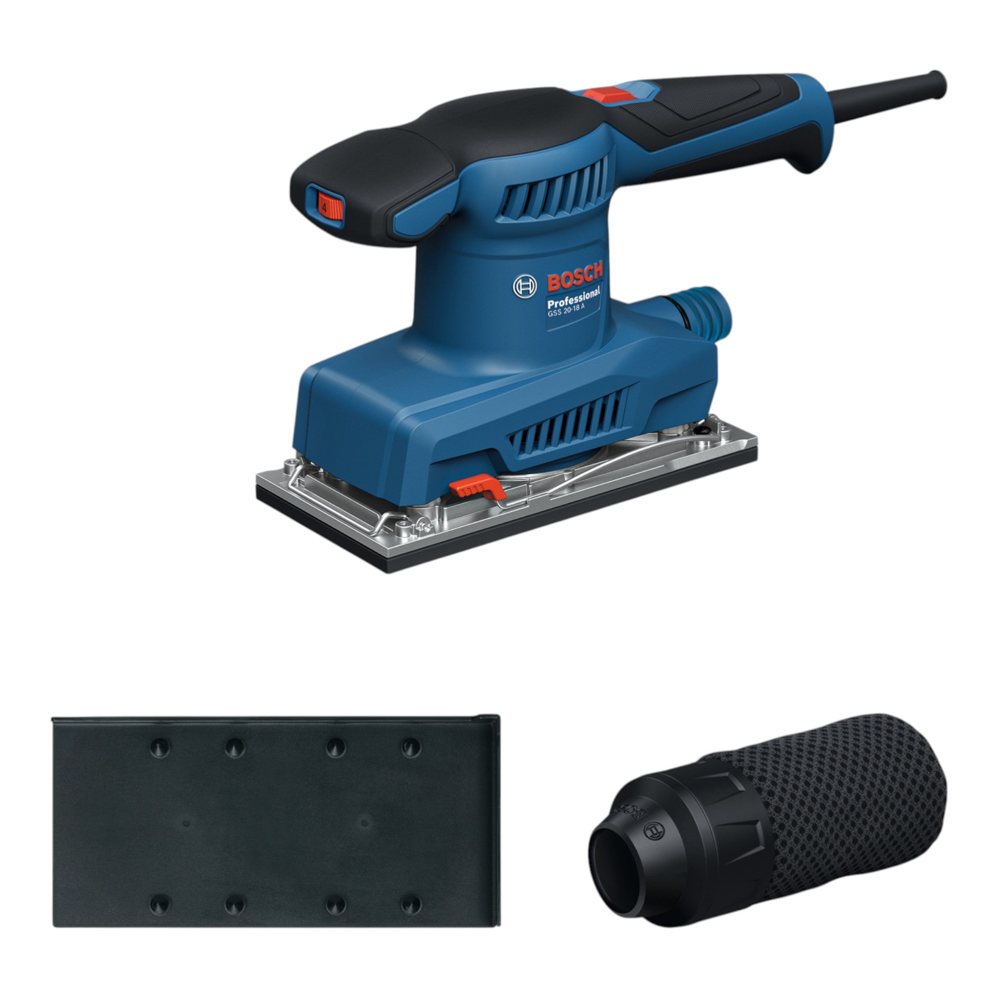 Bosch GSS 20 18 A Professional Schwingschleifer 200 W 93 x 230 mm 0601070101  0 - toolbrothers