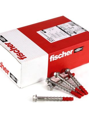 Fischer ULTRACUT FBS II A4 Betonschraube 10x100 mm 200 Stk. ( 2x 548744 ) Sechskantkopf SW15 Unterlegscheibe 45/35/15 A4 Edelstahl - Toolbrothers