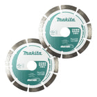 Makita 2x Diamak Diamanttrennscheibe 125 x 22 23 mm 2x D 80086  0 - toolbrothers
