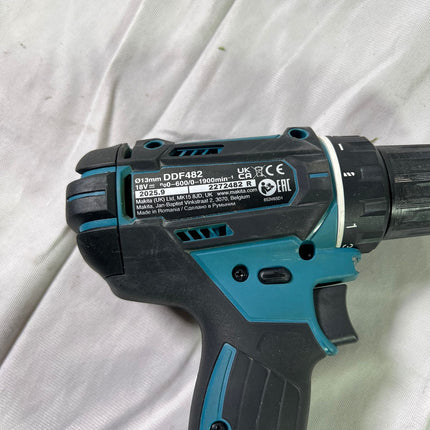 Makita DDF 482 Z Akku Bohrschrauber 18 V 62 Nm Solo ohne Akku ohne Ladegeraet Reparaturgeraet 1 - toolbrothers