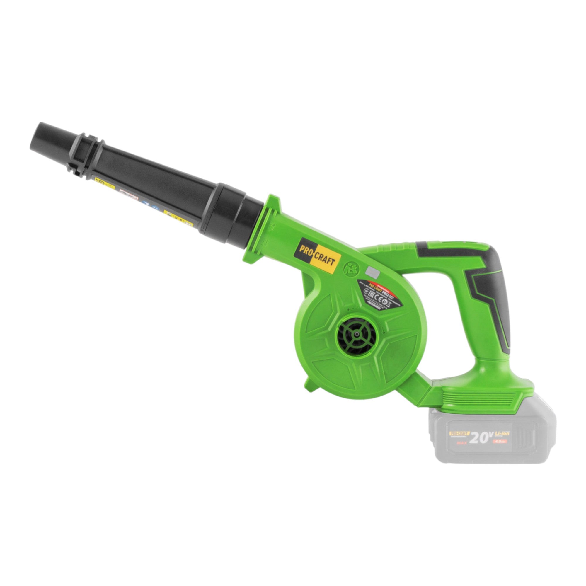 Procraft PB22bb Akku Laubblaeser 20 V 1x Akku 4 0 Ah Ladegeraet 1 - toolbrothers