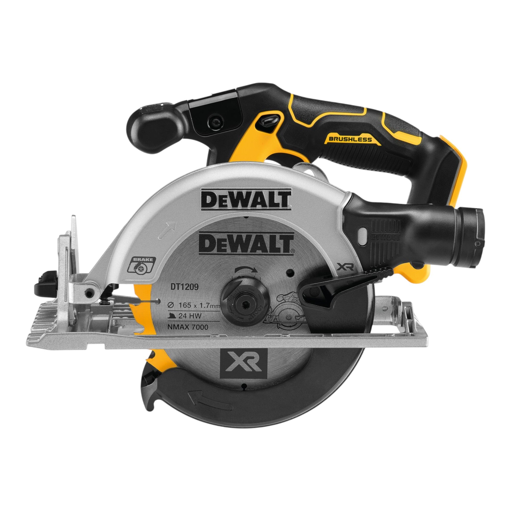 DeWalt DCS 565 M2T Akku Handkreissaege 18 V 165 mm Brushless 2x Akku 4 0 Ah Ladegeraet TSTAK 2 - toolbrothers
