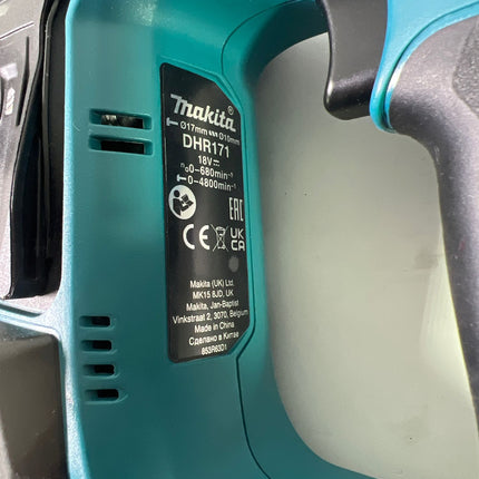 Makita DHR 171 Z Akku Bohrhammer 18 V 1 2 J SDS Plus Brushless Solo ohne Akku ohne Ladegeraet Gebraucht 2 - toolbrothers