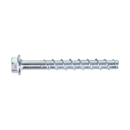 Fischer ULTRACUT FBS II Betonschraube 10x100 mm 300 Stk. ( 3x 548743 ) Sechskantkopf SW15 Unterlegscheibe galvanisiert verzinkt + Makita NEMESIS 2 Hammer und Beton Bohrer SDS-Plus 10x215 ( B-58213 ) - Toolbrothers