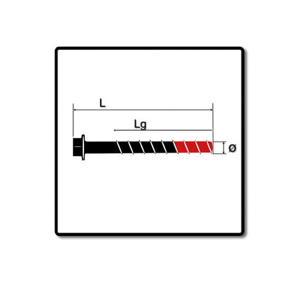 Fischer ULTRACUT FBS II A4 Betonschraube 10x100 mm 100 Stk. ( 548744 ) Sechskantkopf SW15 Unterlegscheibe 45/35/15 A4 Edelstahl + Makita NEMESIS 2 Hammer und Beton Bohrer SDS-Plus 10x215 ( B-58213 ) - Toolbrothers