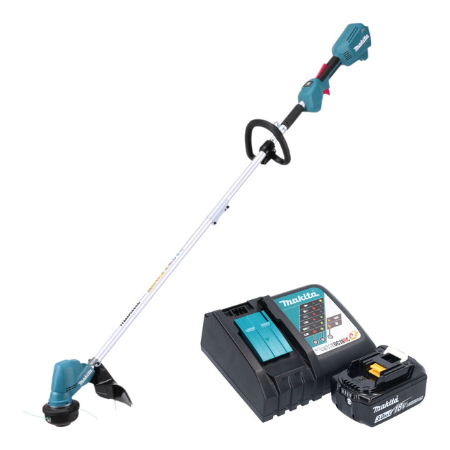 Makita DUR 192 LRF1 Akku Rasentrimmer 18 V 300 mm Brushless 1x Akku 3 0 Ah Ladegeraet 0 - toolbrothers