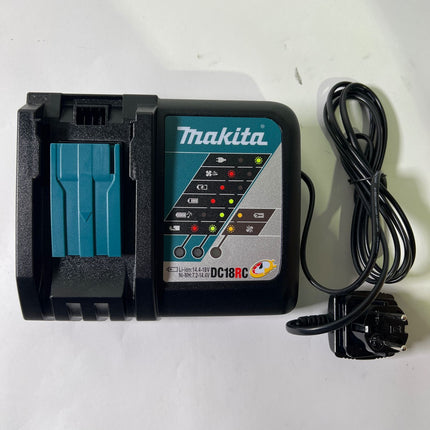 Makita DC 18 RC Akku Schnell Ladegeraet 7 2 V 18 V 195584 2 fuer Li Ion Akku Leicht Gebraucht 0 - toolbrothers