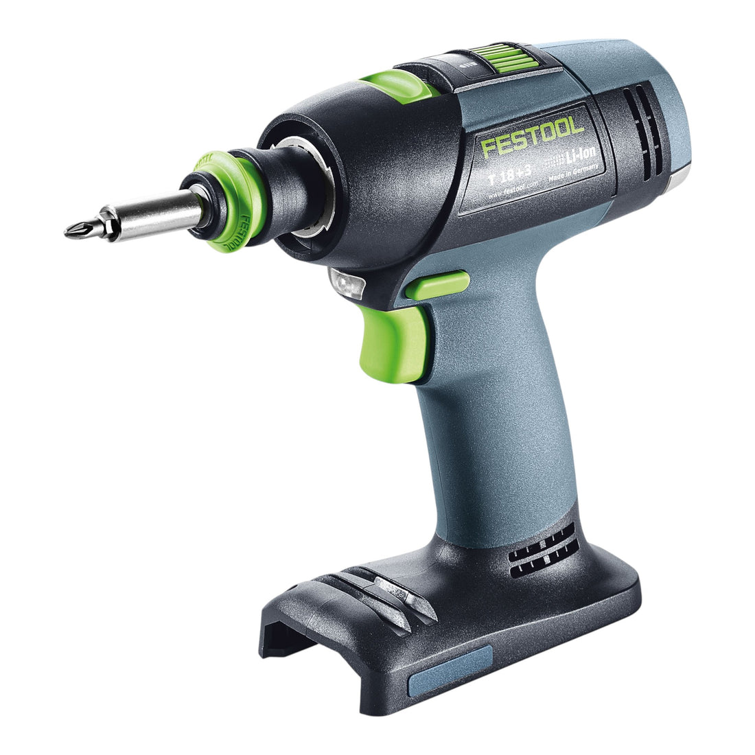 Festool T 18+3-Basic Akku Bohrschrauber 18 V 50 Nm Brushless + 2x Akku 5,0 Ah + Ladegerät + Systainer