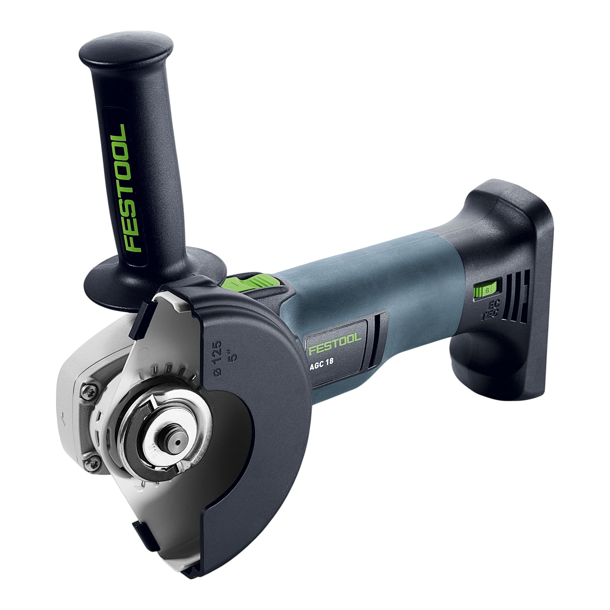 Festool AGC 18 125 EB Basic Akku Winkelschleifer 18 V 125 mm Brushless 1x Akku 5 0 Ah Ladegeraet Systainer 4 - toolbrothers
