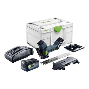 Festool ISC 240 EB-Basic Akku Dämmstoffsäge 18 V 240 mm + 1x Akku 5,0 Ah + Ladegerät + Systainer