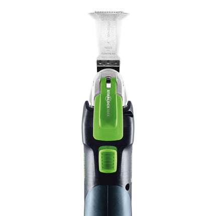 Festool VECTURO OSC 18 E Basic Set Akku Oszillierer 18 V Starlock Max Brushless 2x Akku 5 0 Ah Schnellladegeraet Systainer 4 - toolbrothers