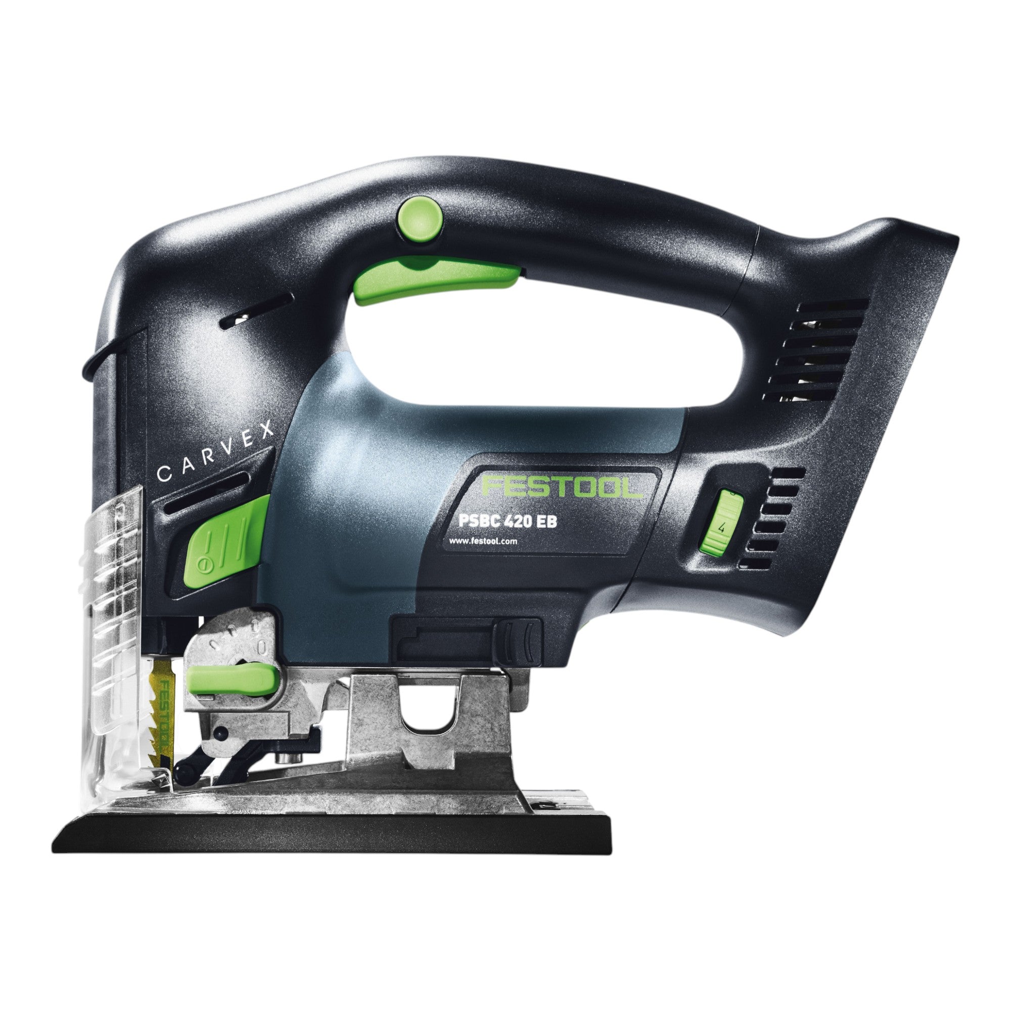 Festool PSBC 420 EB Basic Akku Pendelstichsaege 18 V 120 mm Brushless 1x Akku 5 0 Ah Schnellladegeraet Systainer 4 - toolbrothers