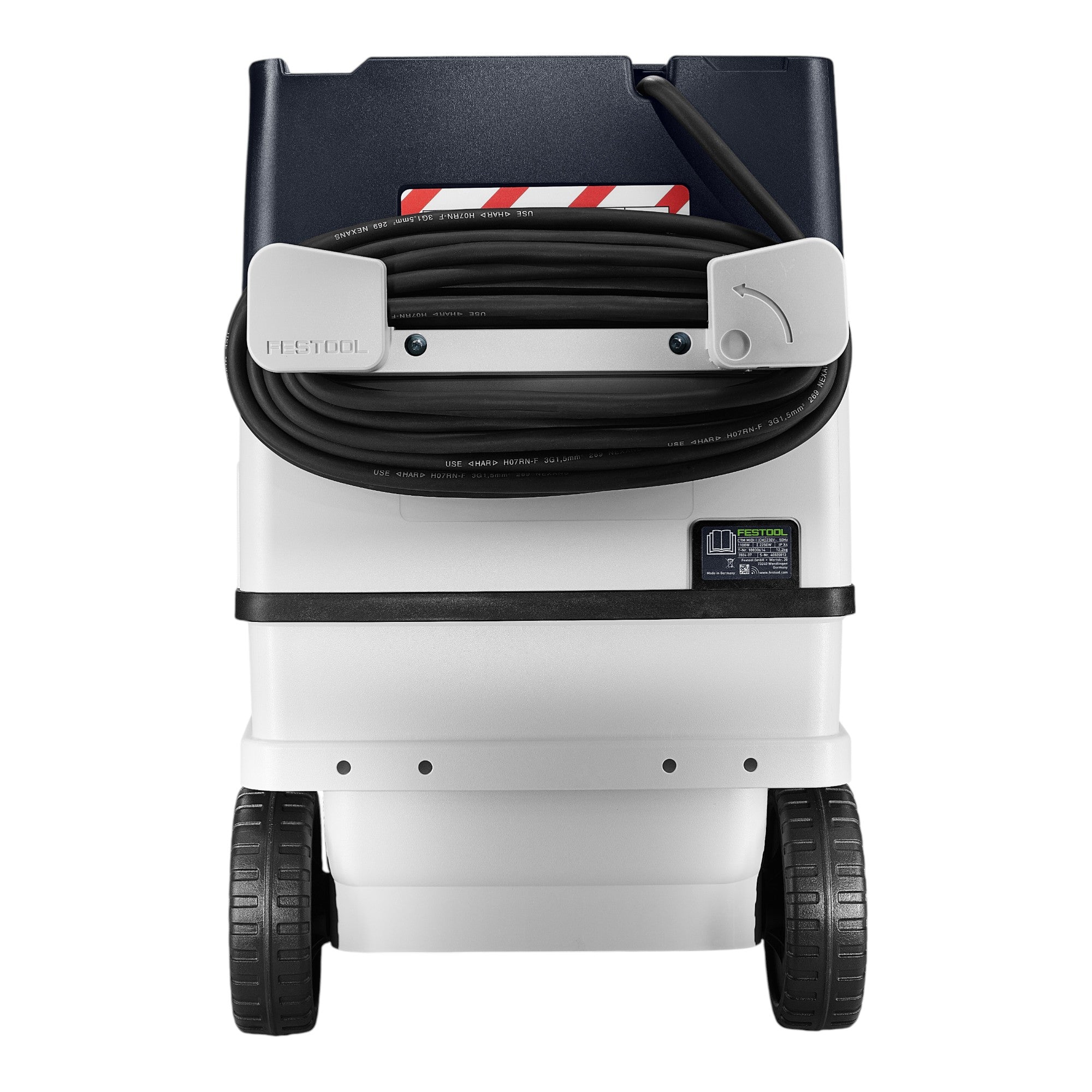 Festool CTM MIDI I CLEANTEC Absaugmobil 1200 Watt 15 l Staubkl M D 27 D 36 D RS Duesen Reinigungsset 4 - toolbrothers