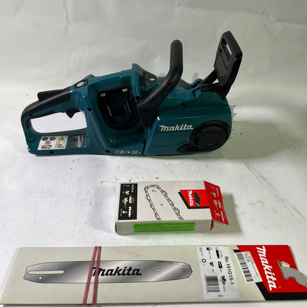 Makita DUC 353 Z Akku Kettensaege 36V 2x18V Brushless 35 cm Solo ohne Akku ohne Ladegeraet Gebraucht 1 - toolbrothers