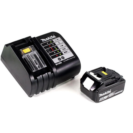 Makita DTD 152 STTK Akku Schlagschrauber 18 V mit 5,0 Ah Akku, Ladegerät und 101 tlg. Zubehör Set - Toolbrothers