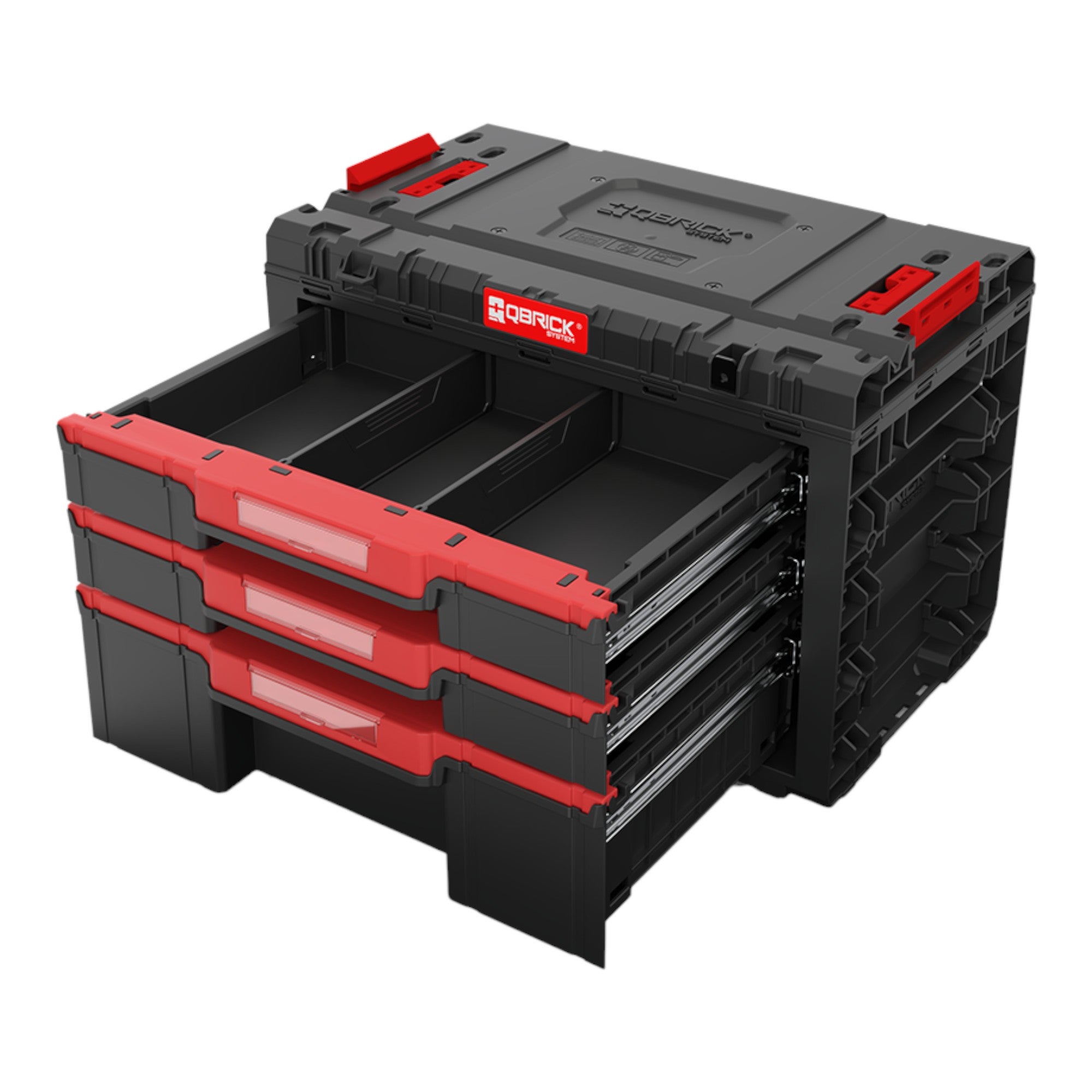 Qbrick System PRIME Drawer 3 Toolbox Basic modularer Werkzeugkasten mit 3 Schubladen 542 x 335 x 369 mm 22 6 l 0 - toolbrothers