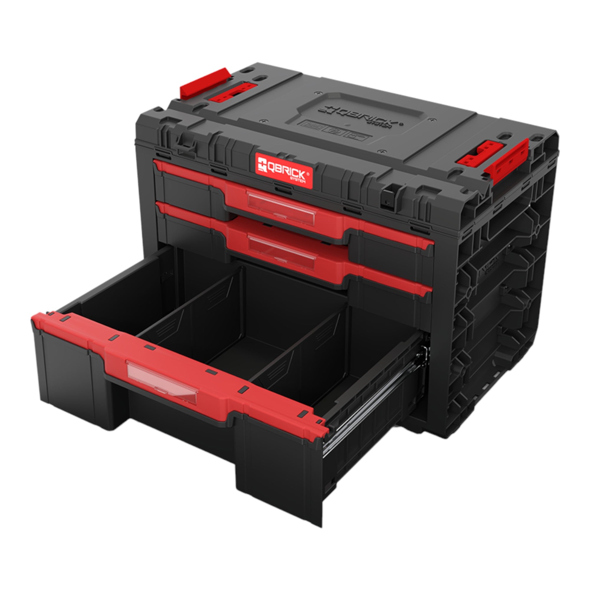 Qbrick System PRIME Drawer 3 Toolbox Basic modularer Werkzeugkasten mit 3 Schubladen 542 x 335 x 369 mm 22 6 l 2 - toolbrothers