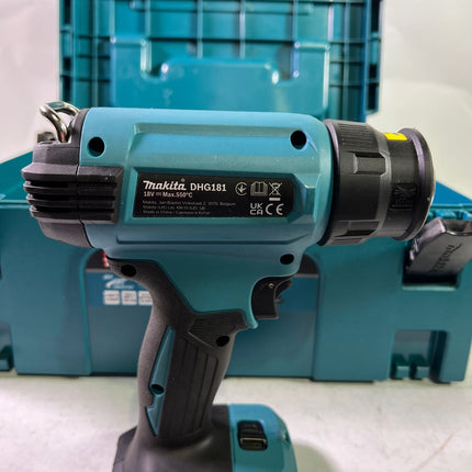 Makita DHG 181 ZJ Akku Heissluftgeblaese 18 V 150 550 C Makpac ohne Akku ohne Ladegeraet Gebraucht 1 - toolbrothers