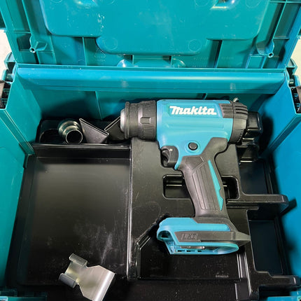 Makita DHG 181 ZJ Akku Heissluftgeblaese 18 V 150 550 C Makpac ohne Akku ohne Ladegeraet Gebraucht 2 - toolbrothers