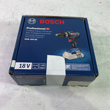 Bosch GSB 18V 55 Professional Akku Schlagbohrschrauber 18 V 55 Nm Brushless Koffer ohne Akku ohne Ladegeraet Gebraucht 3 - toolbrothers